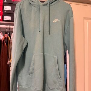 Nike Men's Teal Hoodie